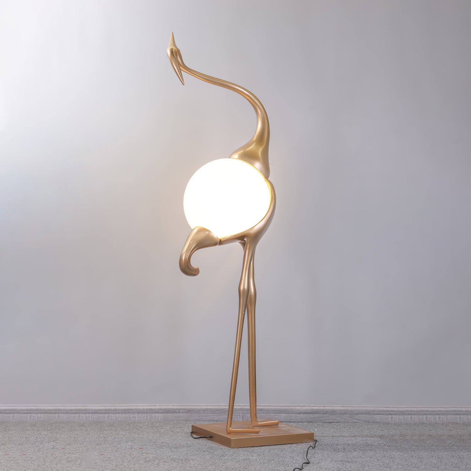 Uraearae Crane Shaped Wall Sconce - Letslighting