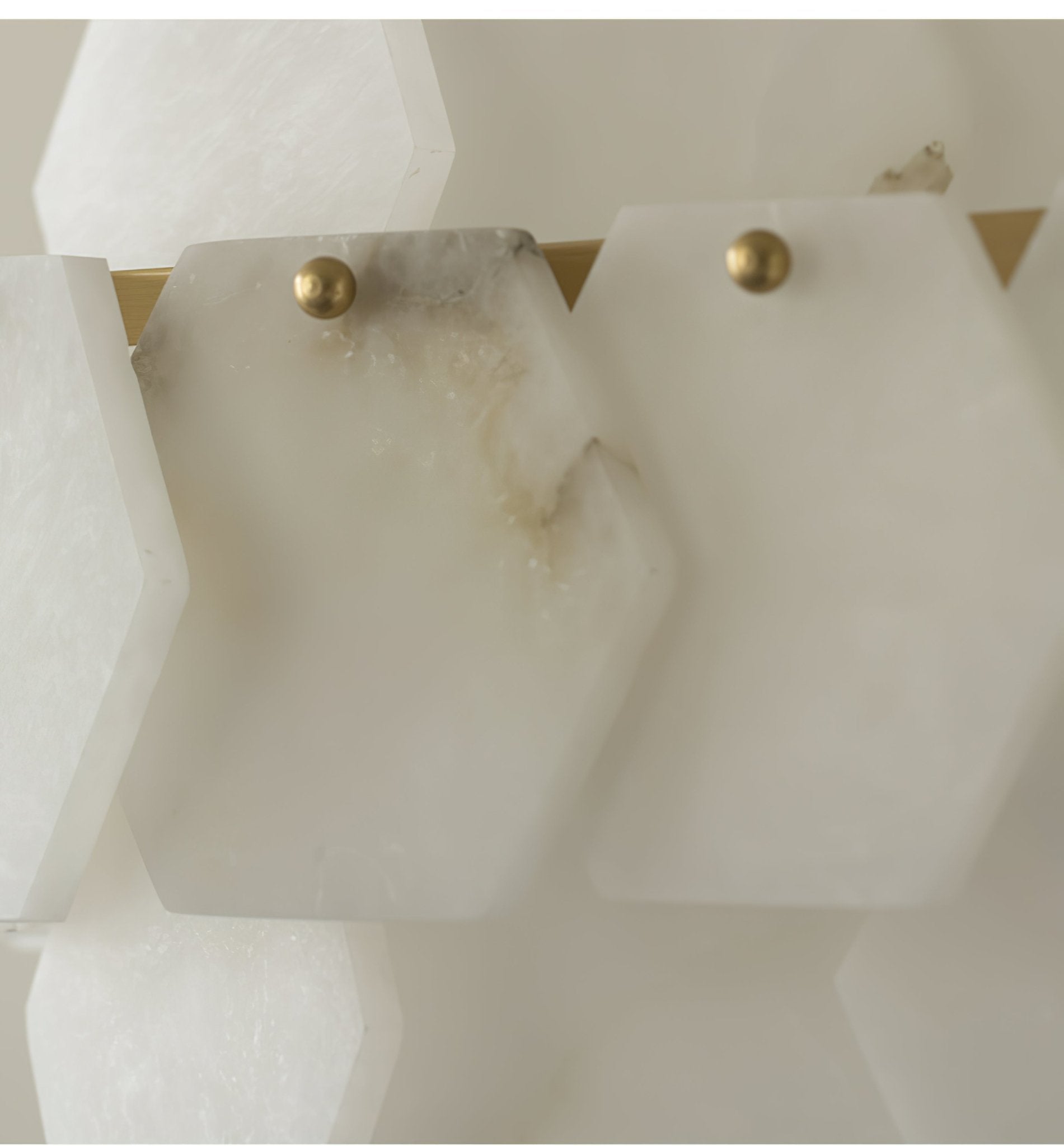 Evenaris Honeycomb Alabaster Chandelier