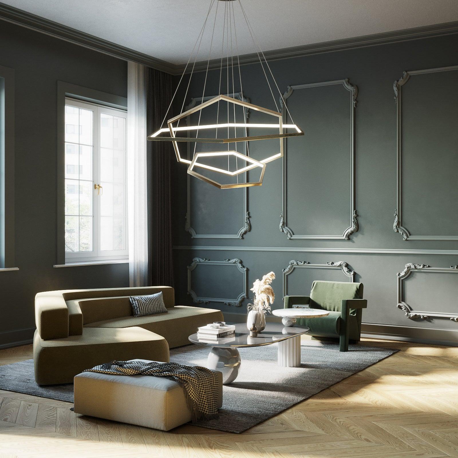 Ilira Modern Minimalist Acrylic Chandelier - Letslighting
