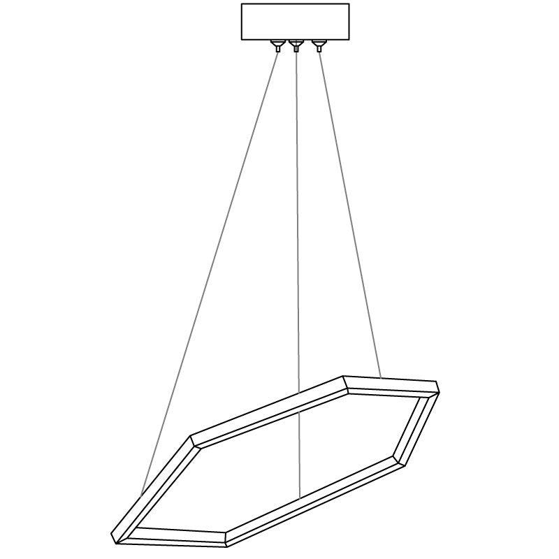 Ilira Modern Minimalist Acrylic Chandelier - Letslighting