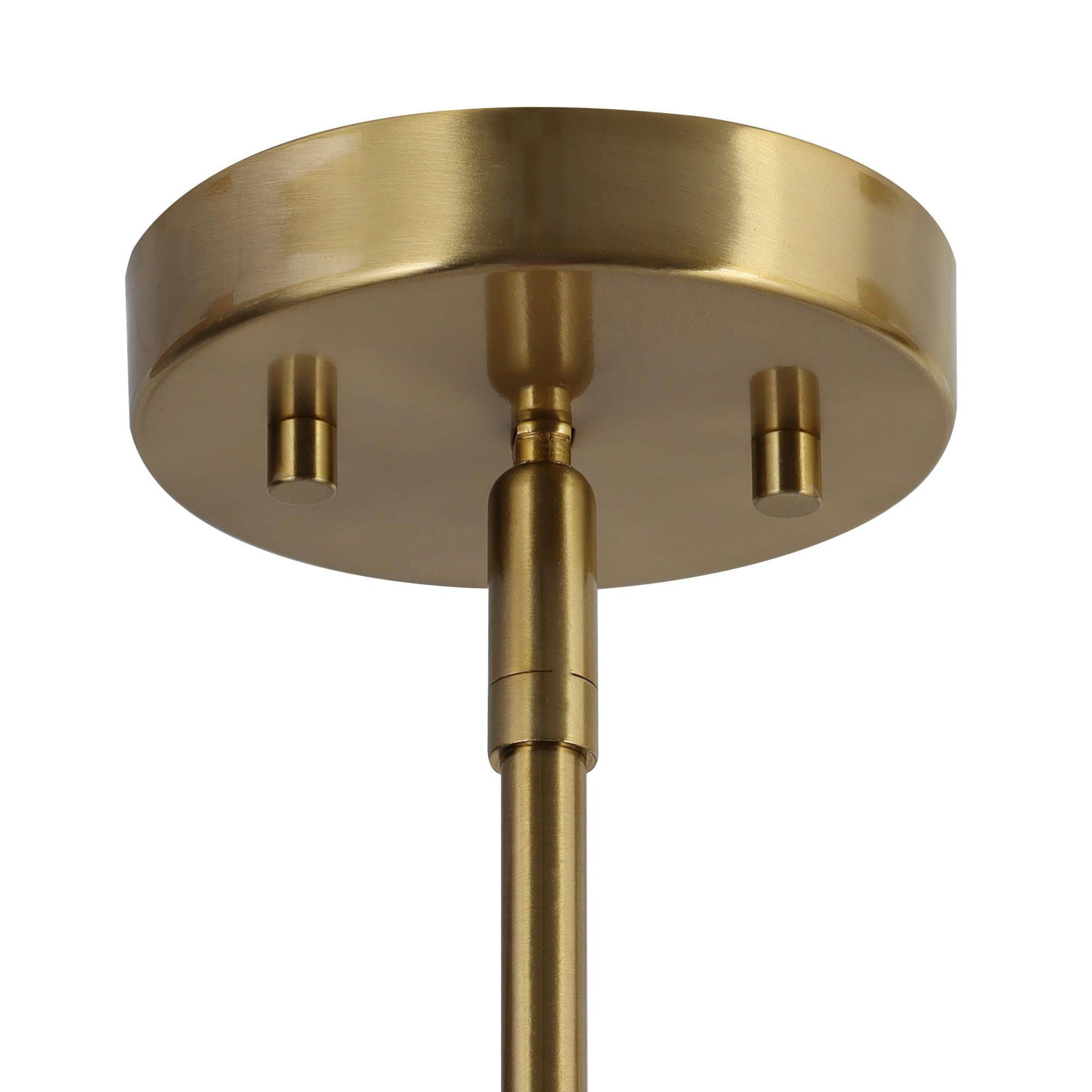 Nysilan Vintage Industrial Brass Fabric Chandelier - Letslighting