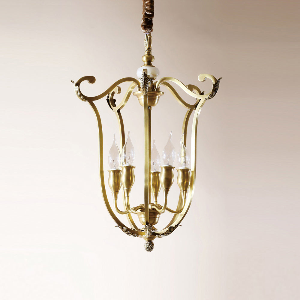Caloren Individual Creativity Brass Pendant Light - Letslighting