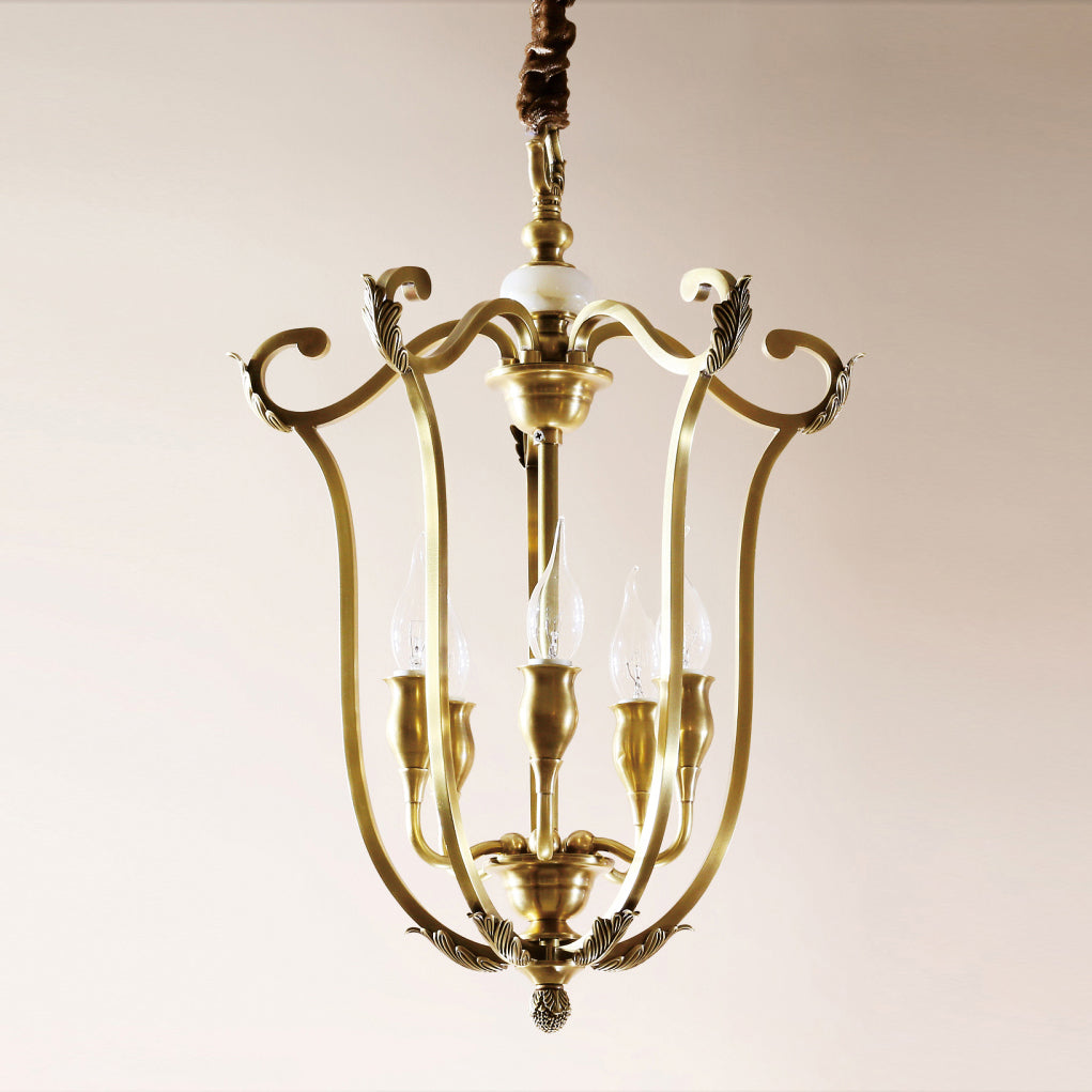 Caloren Individual Creativity Brass Pendant Light - Letslighting