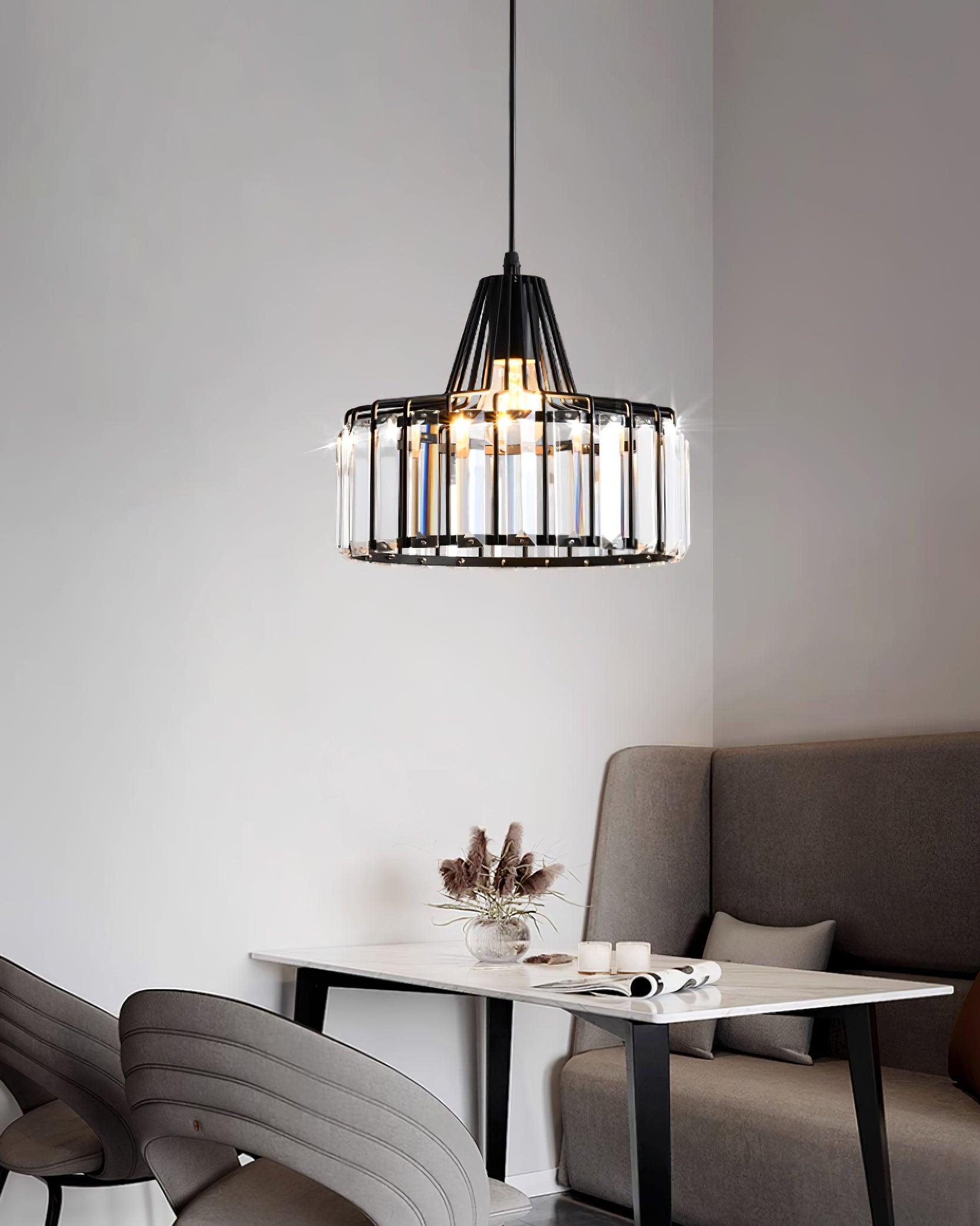 Hinkley Pendant Lamp Crystal Geometric Modern - Letslighting