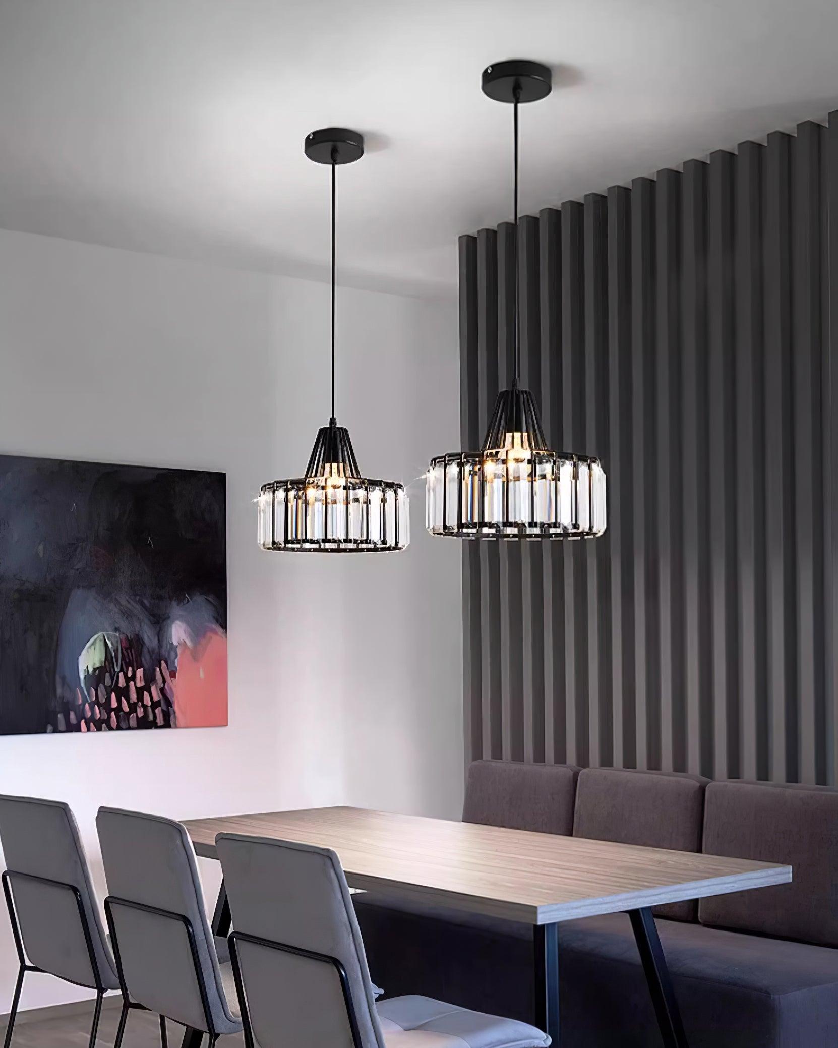 Hinkley Pendant Lamp Crystal Geometric Modern - Letslighting