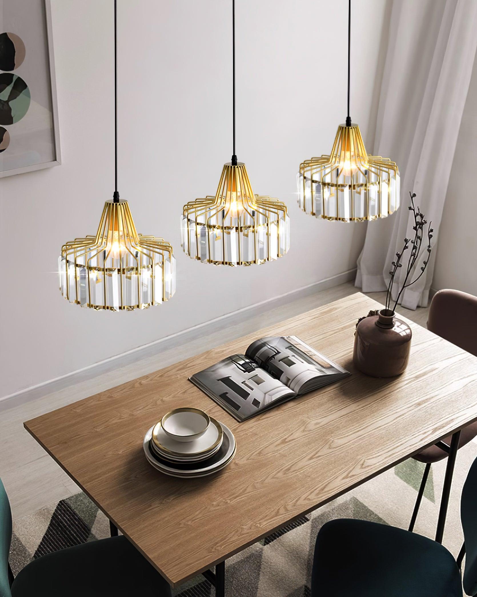 Hinkley Pendant Lamp Crystal Geometric Modern - Letslighting