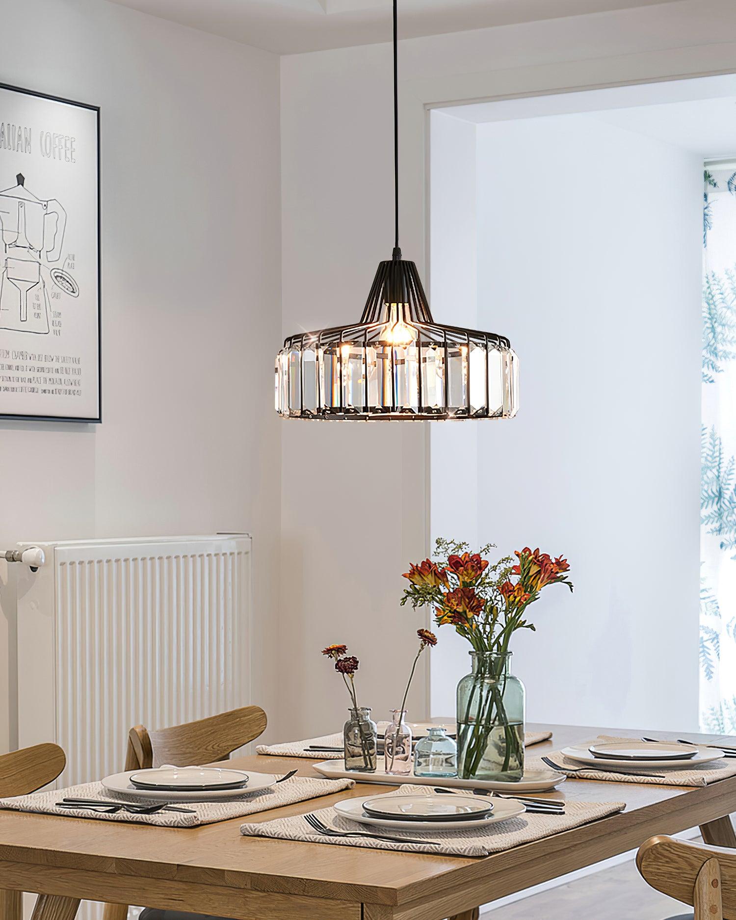 Hinkley Pendant Lamp Crystal Geometric Modern - Letslighting