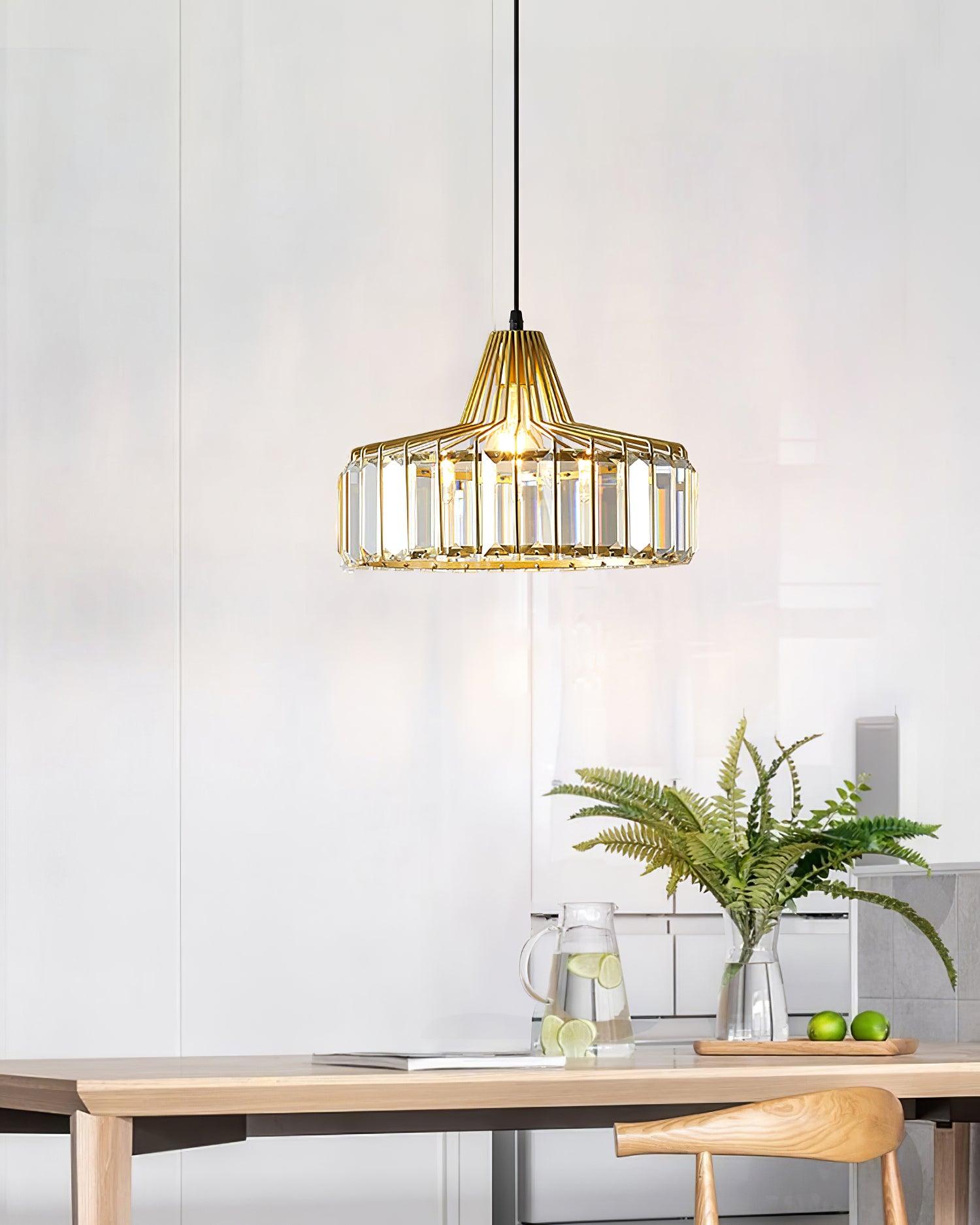 Hinkley Pendant Lamp Crystal Geometric Modern - Letslighting