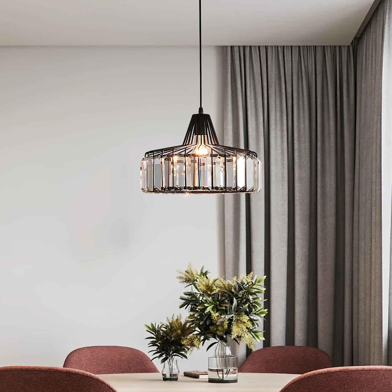 Hinkley Pendant Lamp Crystal Geometric Modern - Letslighting