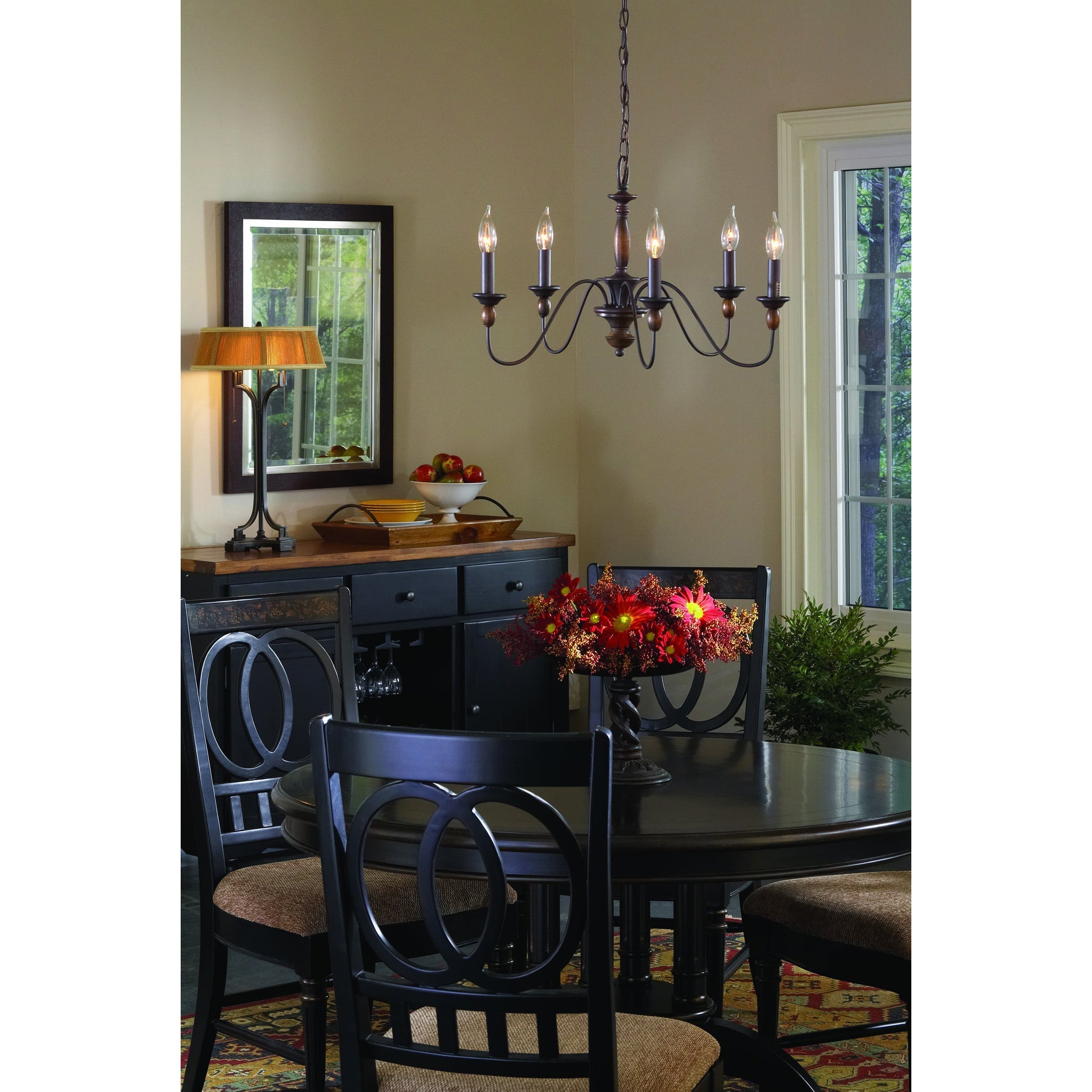 Cutheus Vintage Industrial Wooden Chandelier - Letslighting