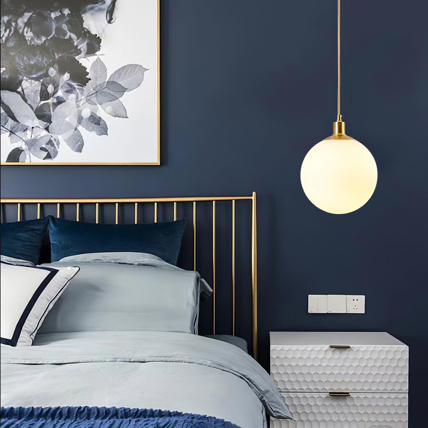 Orbita Minimalist Brass Pendant Light - Letslighting