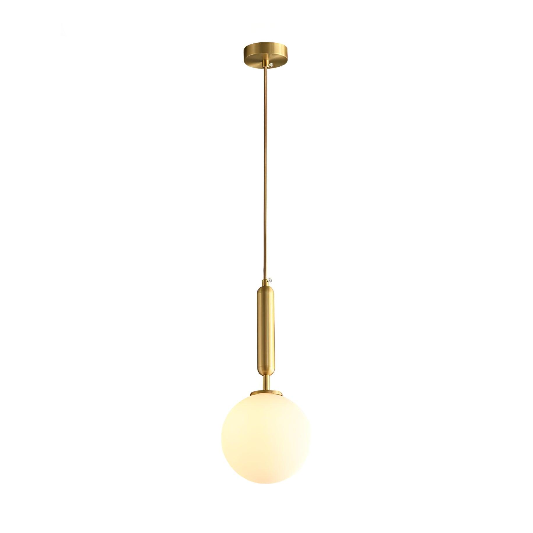 Orbita Minimalist Brass Pendant Light - Letslighting