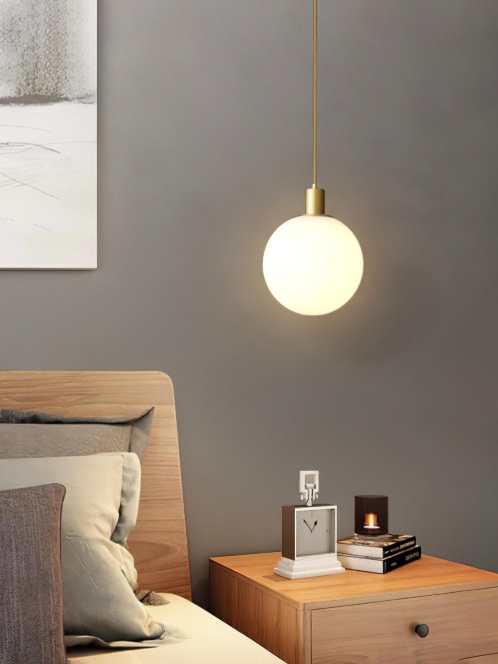 Orbita Minimalist Brass Pendant Light - Letslighting