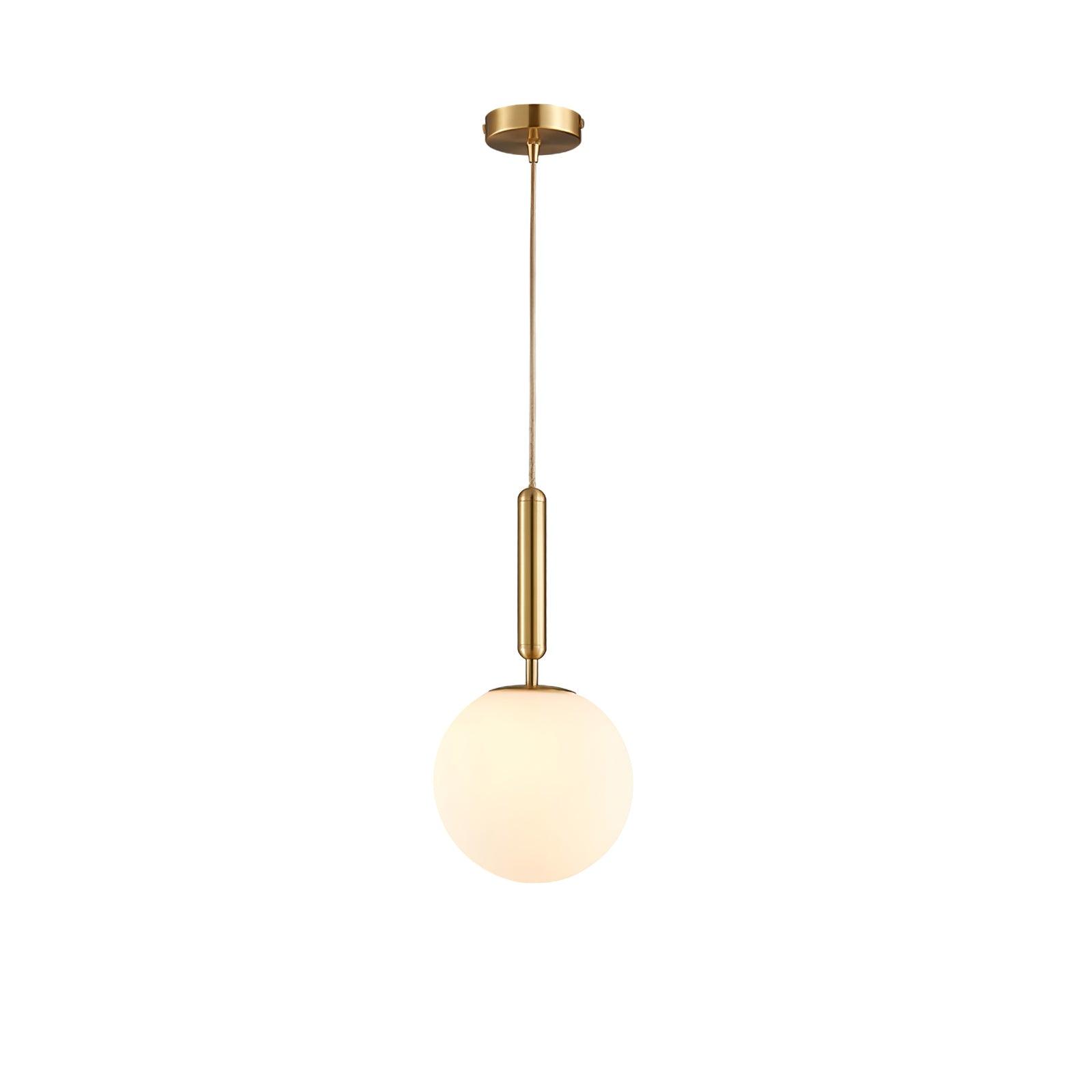 Orbita Minimalist Brass Pendant Light - Letslighting