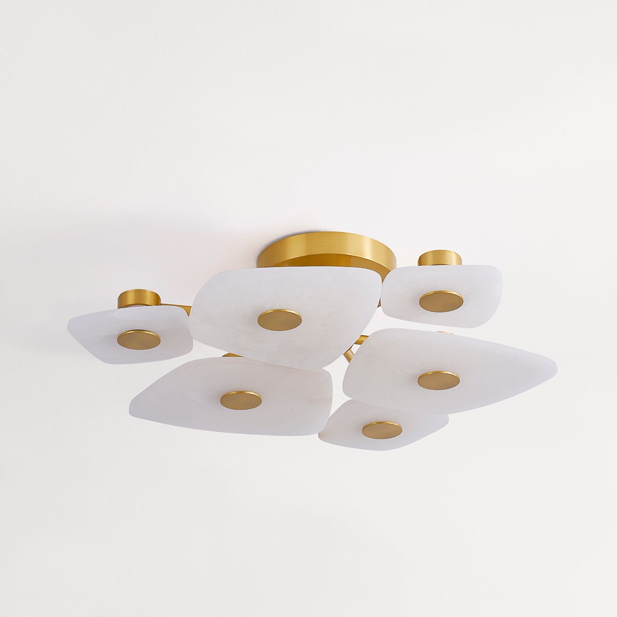 Ilsilyra Petal Shaped Glass Ceiling Light - Letslighting