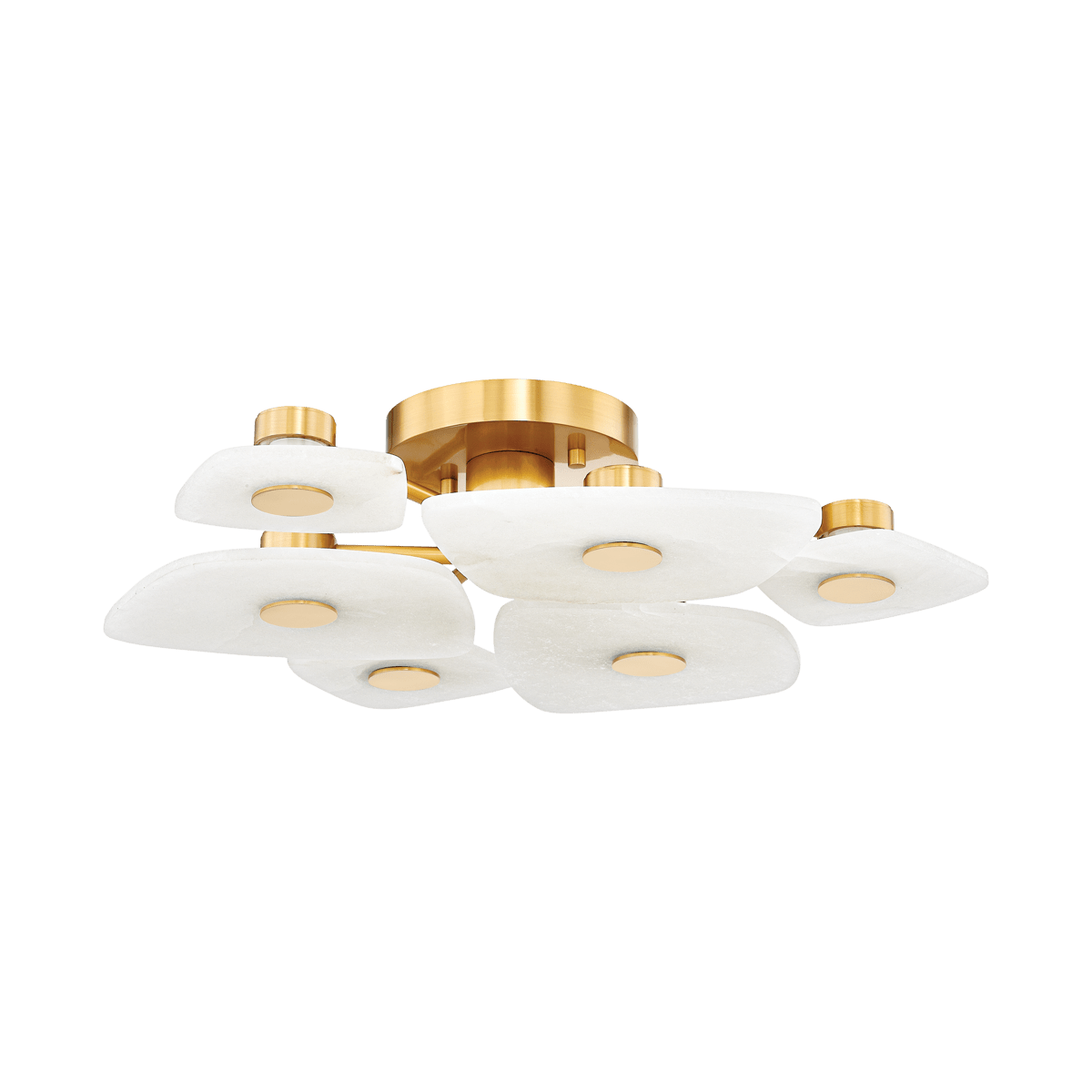 Ilsilyra Petal Shaped Glass Ceiling Light - Letslighting