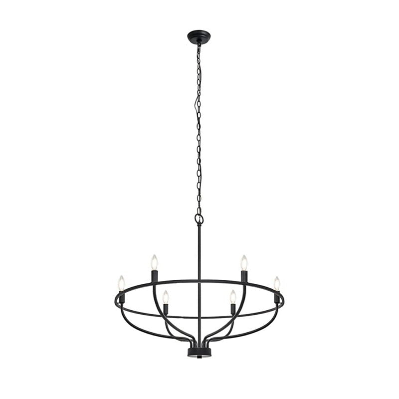 Aurelia Brass Gold Candelabra Chandelier - Letslighting