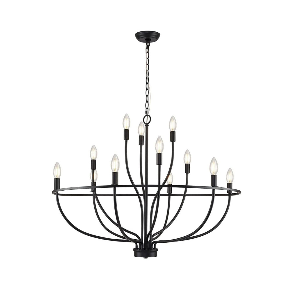 Myphaos Vintage Industrial HomePlace Brass Chandelier - Letslighting