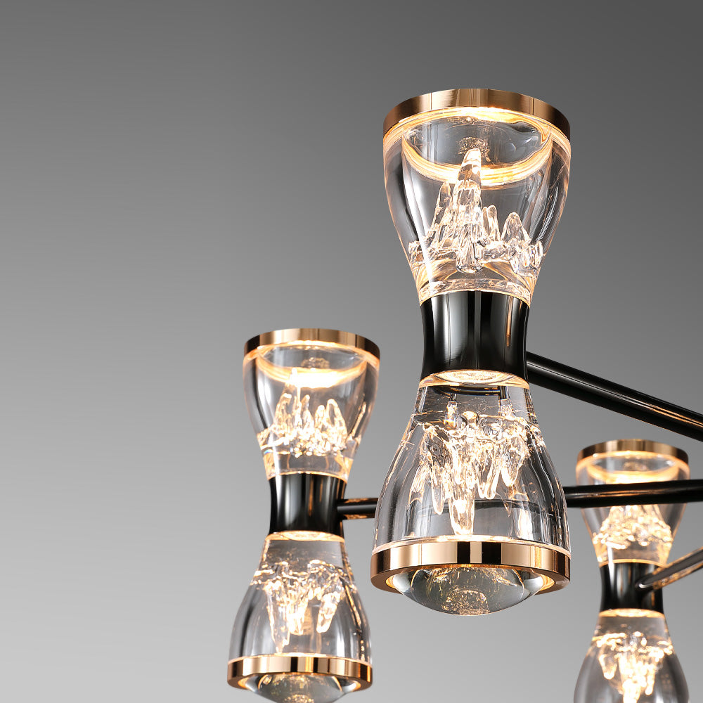 Orvelion Postmodern Luxury Honeycomb LED Acrylic Chandelier - Letslighting