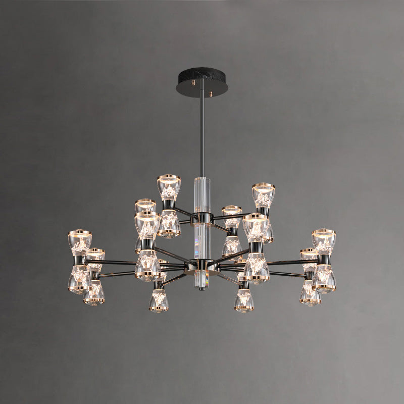Orvelion Postmodern Luxury Honeycomb LED Acrylic Chandelier - Letslighting