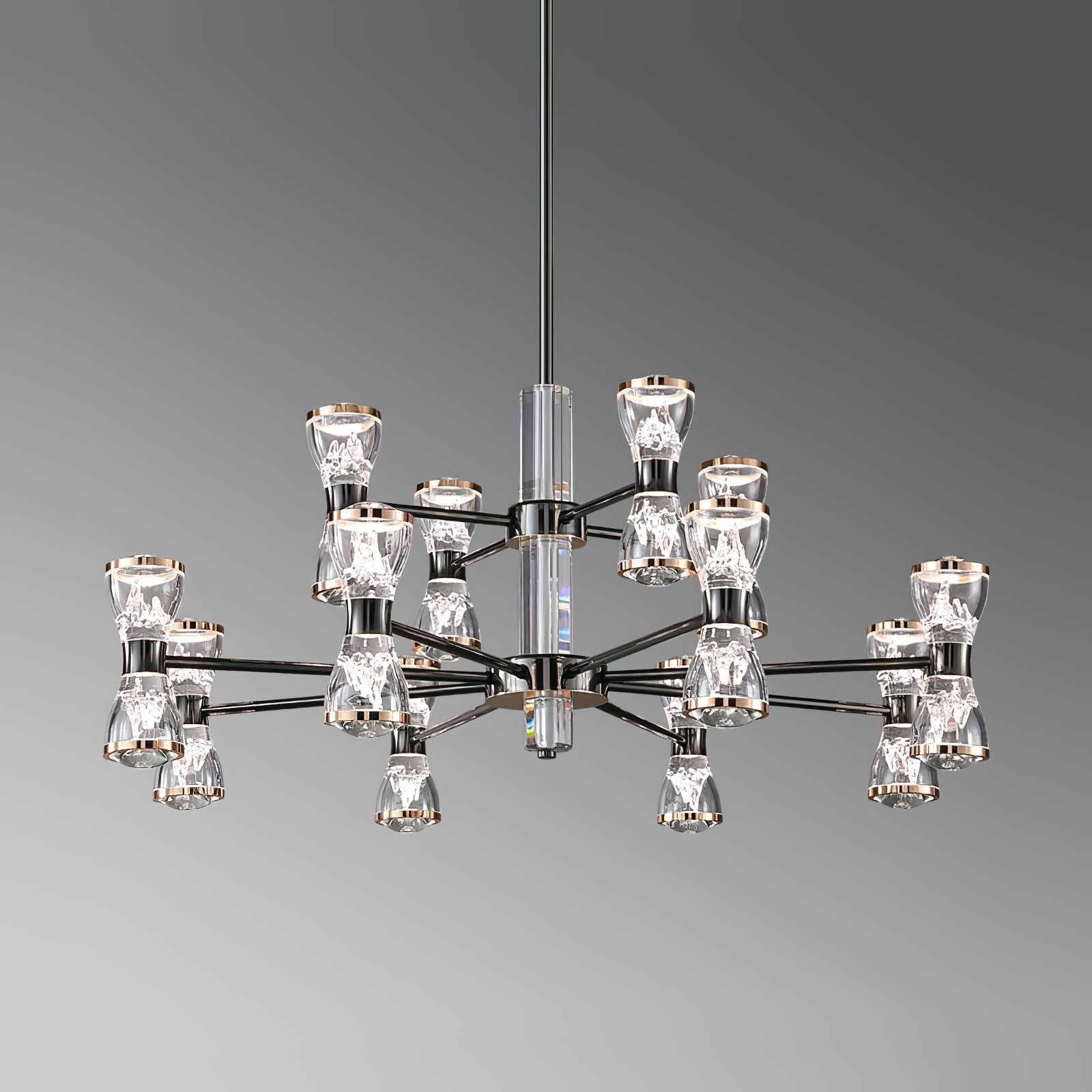 Orvelion Postmodern Luxury Honeycomb LED Acrylic Chandelier - Letslighting