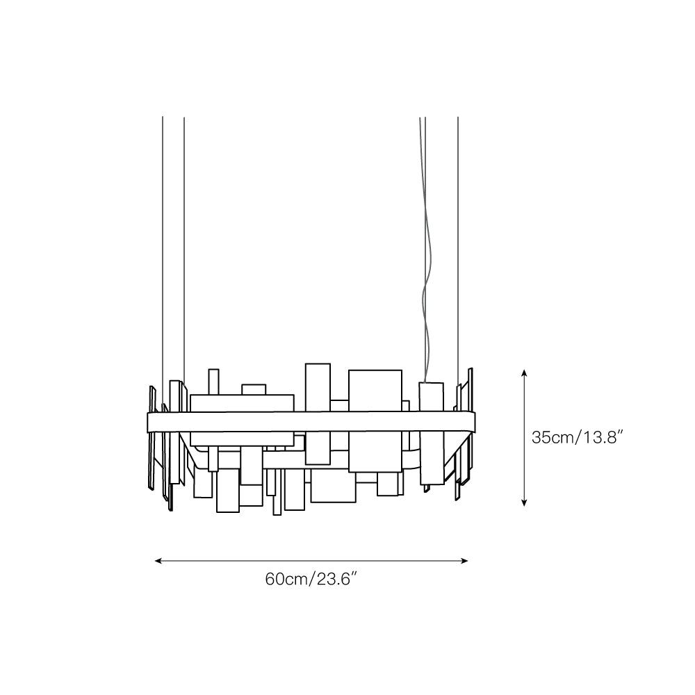 Honice Postmodern Luxury LED Chandelier - Letslighting