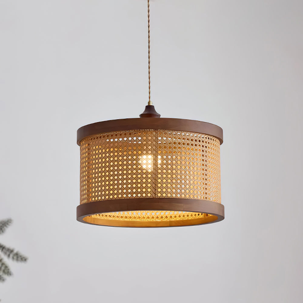 Gudon Woven Rattan Pendant Lamp - Letslighting