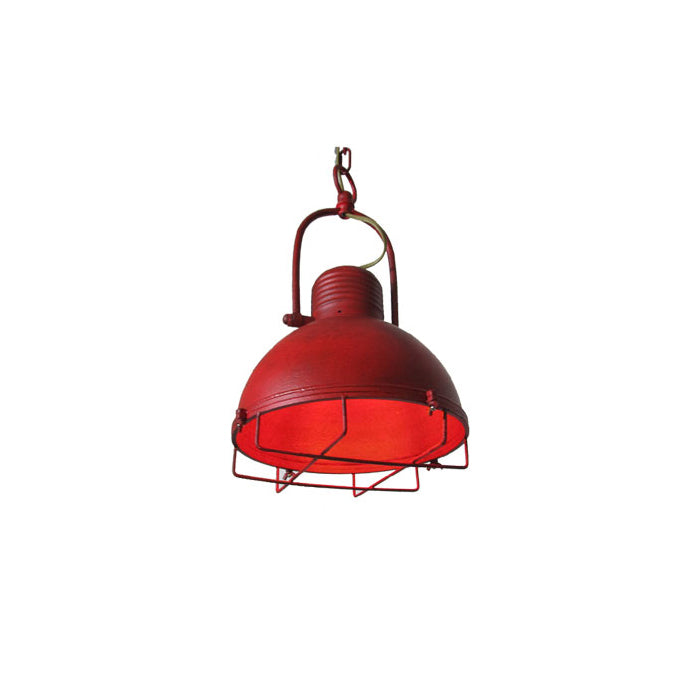 Hopedale Vintage Industrial Antique Green Pendant Light - Letslighting