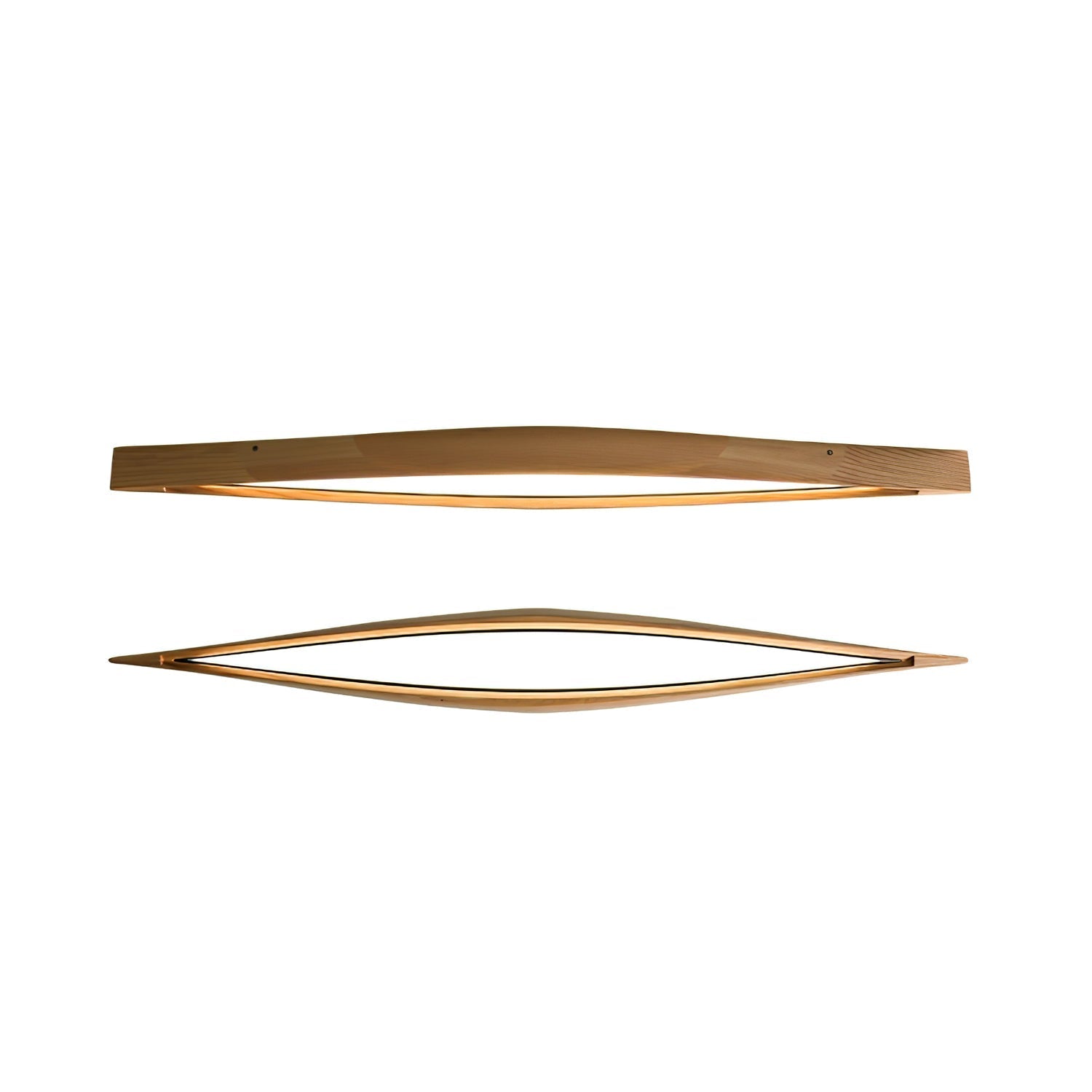 Alnoreth Nordic Horizon Linear Wood Ceiling Lamp - Letslighting