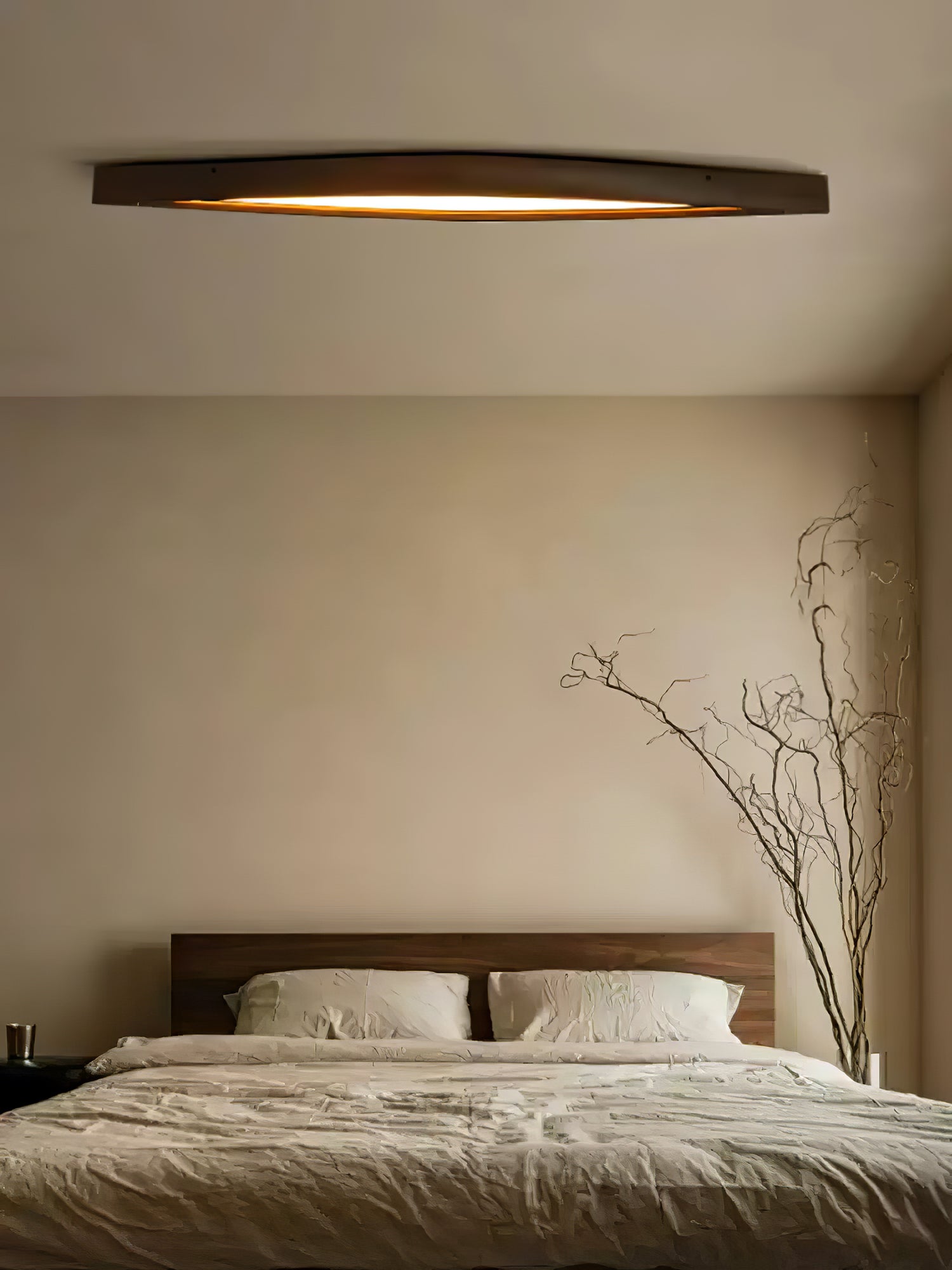 Alnoreth Nordic Horizon Linear Wood Ceiling Lamp - Letslighting