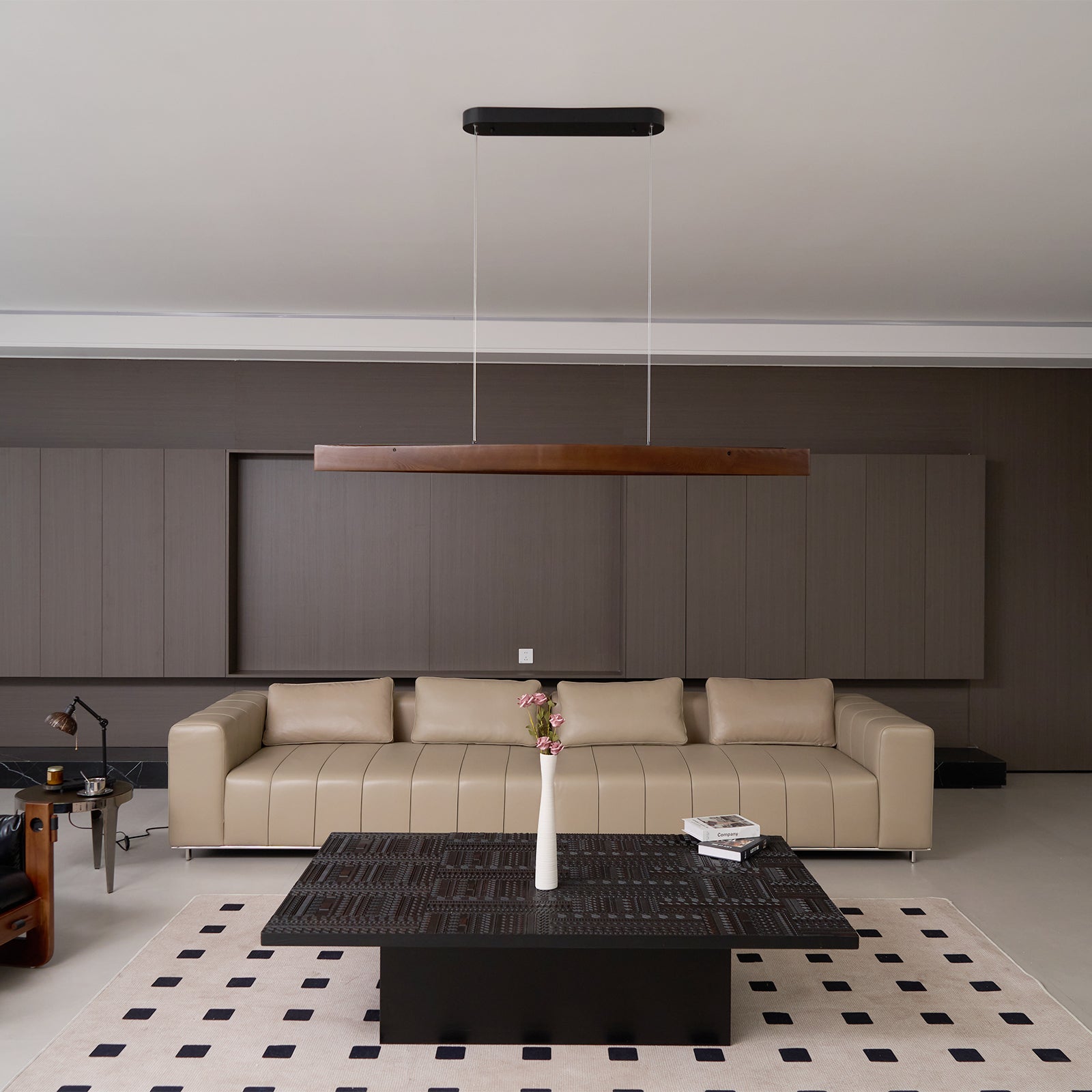 Cendara Wood Scandinavian Pendant Lamp - Letslighting