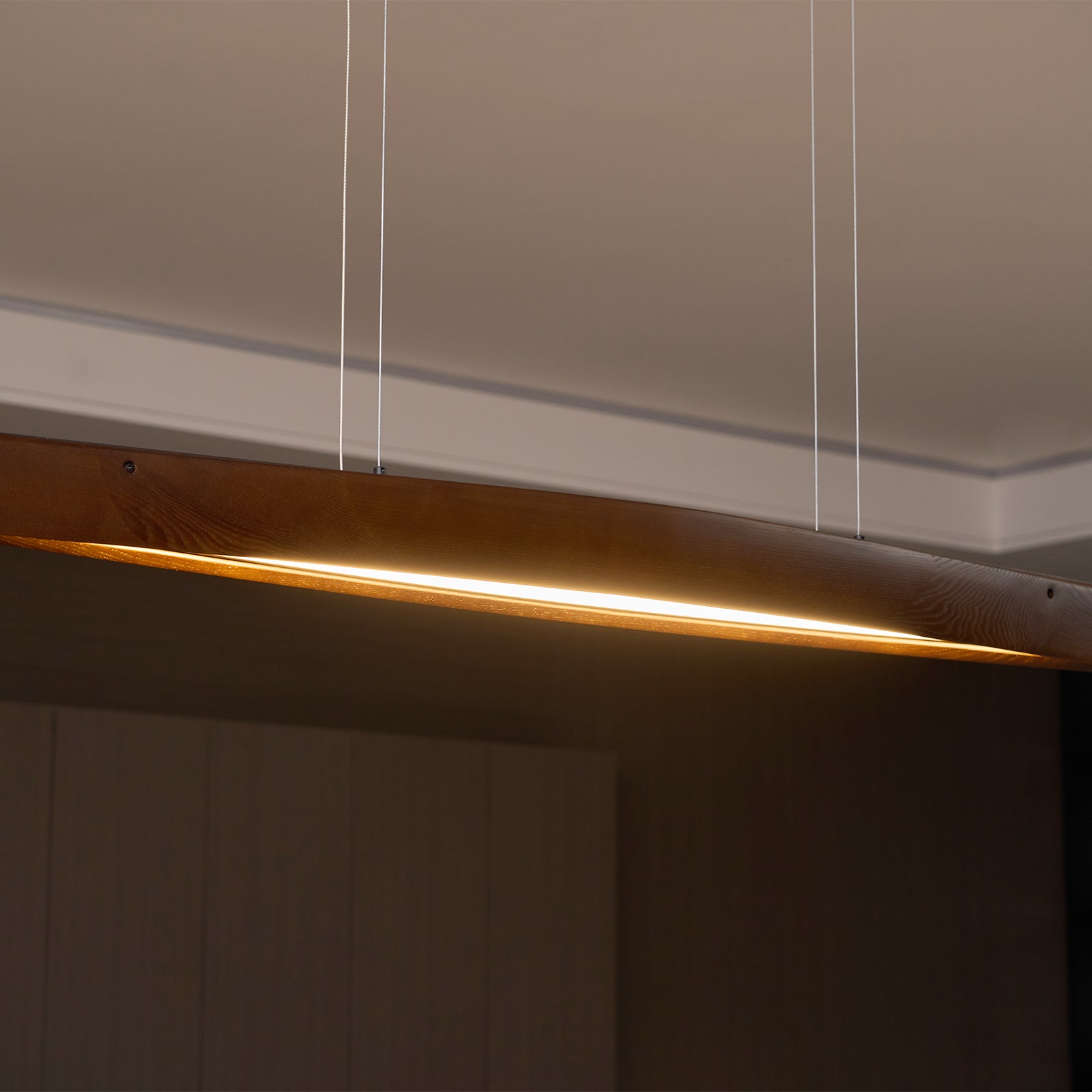 Cendara Wood Scandinavian Pendant Lamp - Letslighting