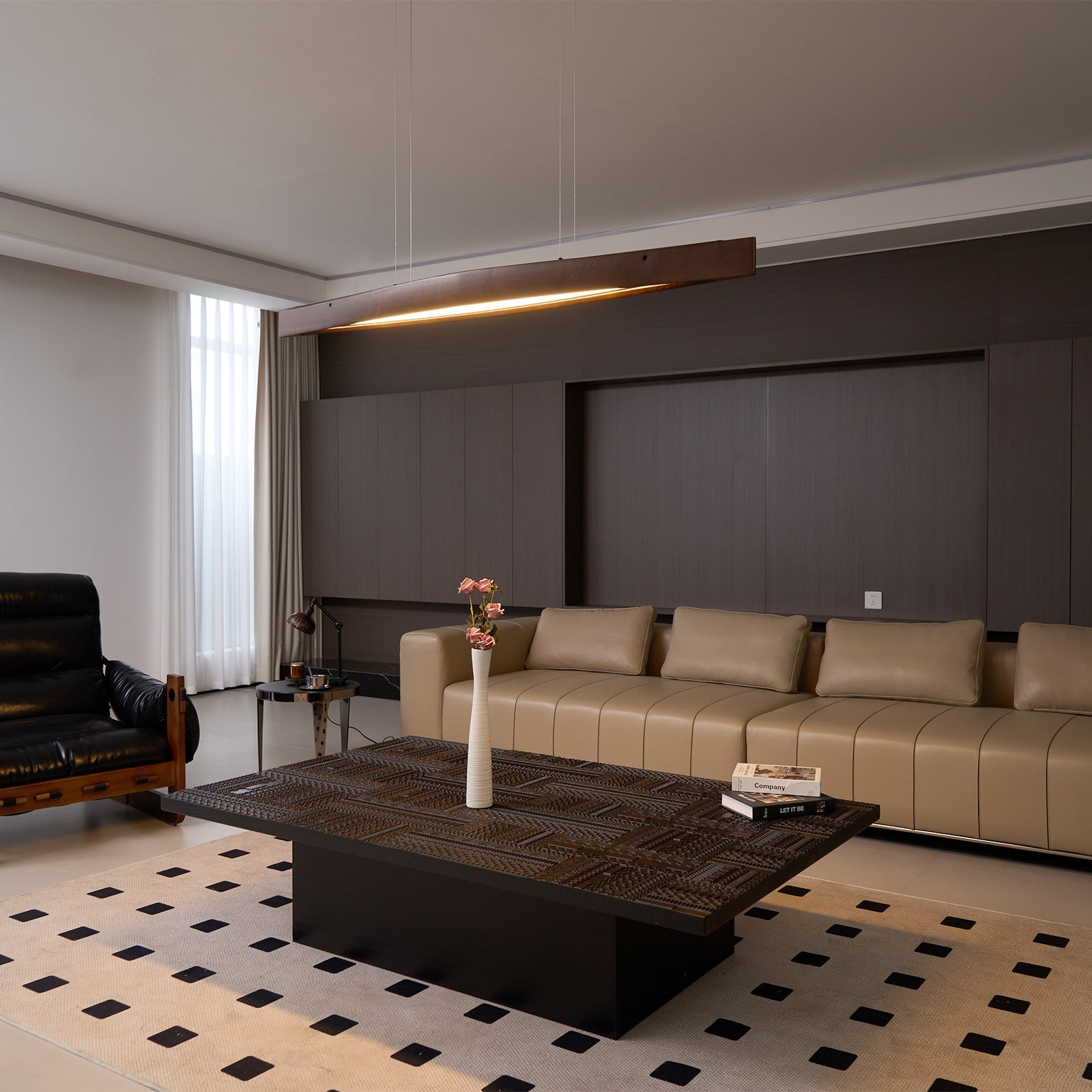 Cendara Wood Scandinavian Pendant Lamp - Letslighting
