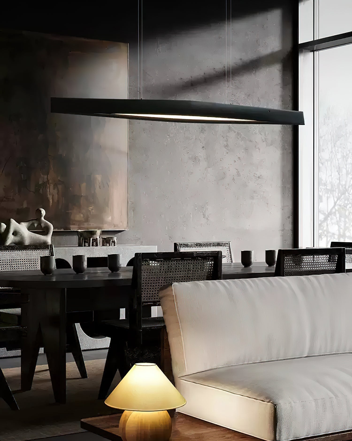 Cendara Wood Scandinavian Pendant Lamp - Letslighting