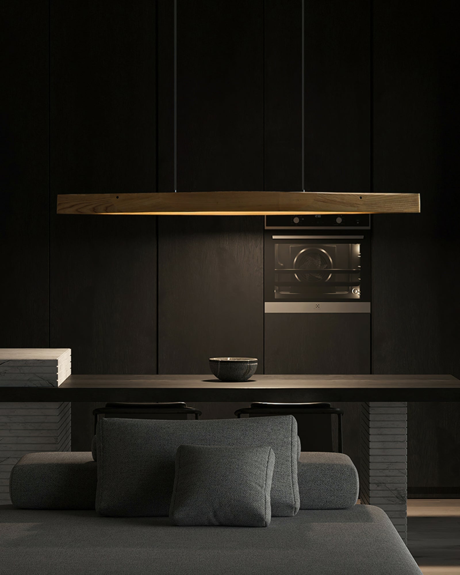 Cendara Wood Scandinavian Pendant Lamp - Letslighting