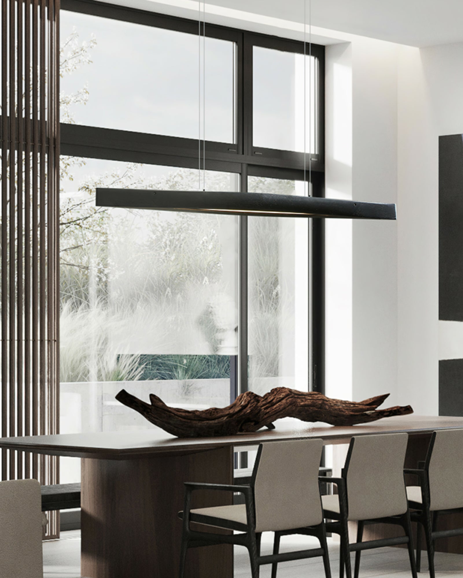 Cendara Wood Scandinavian Pendant Lamp - Letslighting