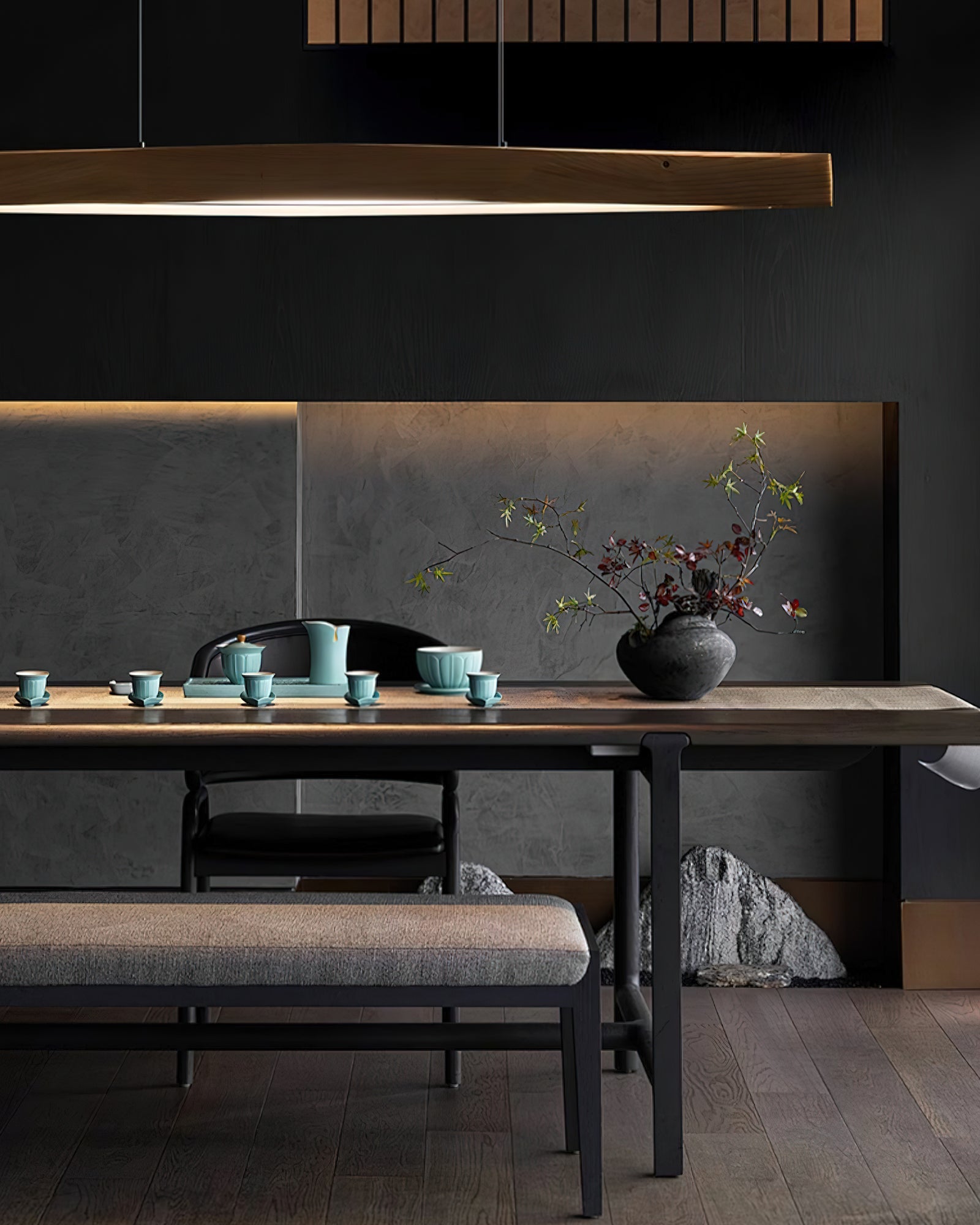 Cendara Wood Scandinavian Pendant Lamp - Letslighting