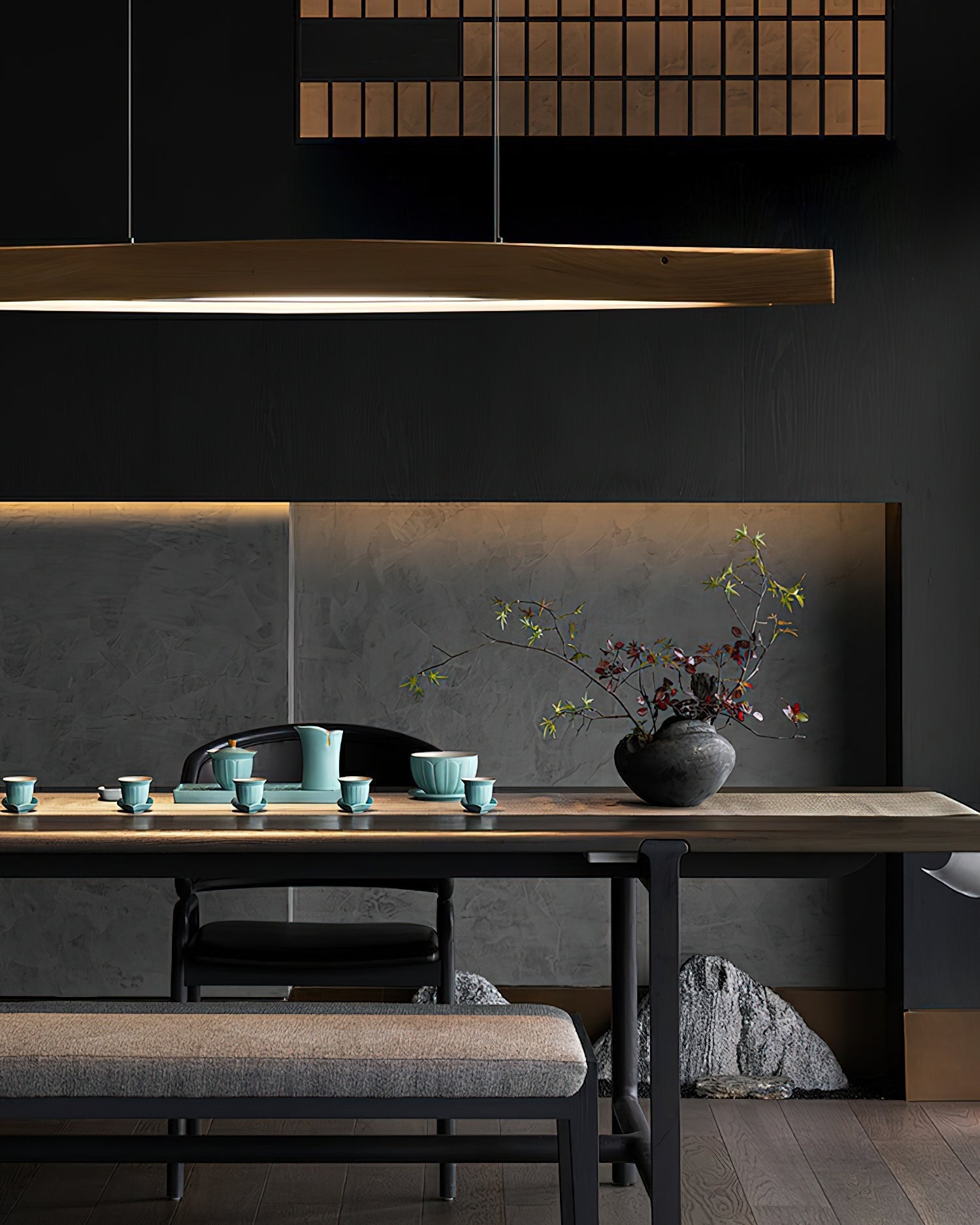 Cendara Wood Scandinavian Pendant Lamp - Letslighting