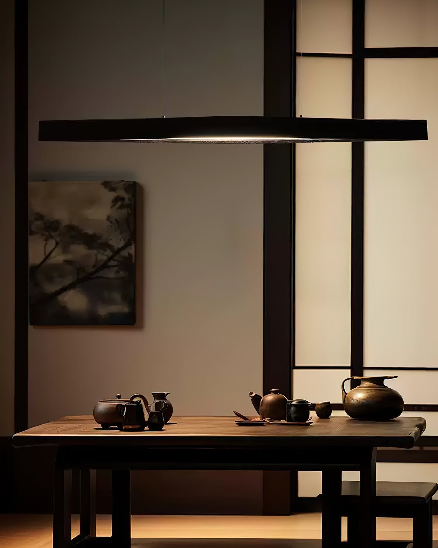 Cendara Wood Scandinavian Pendant Lamp - Letslighting