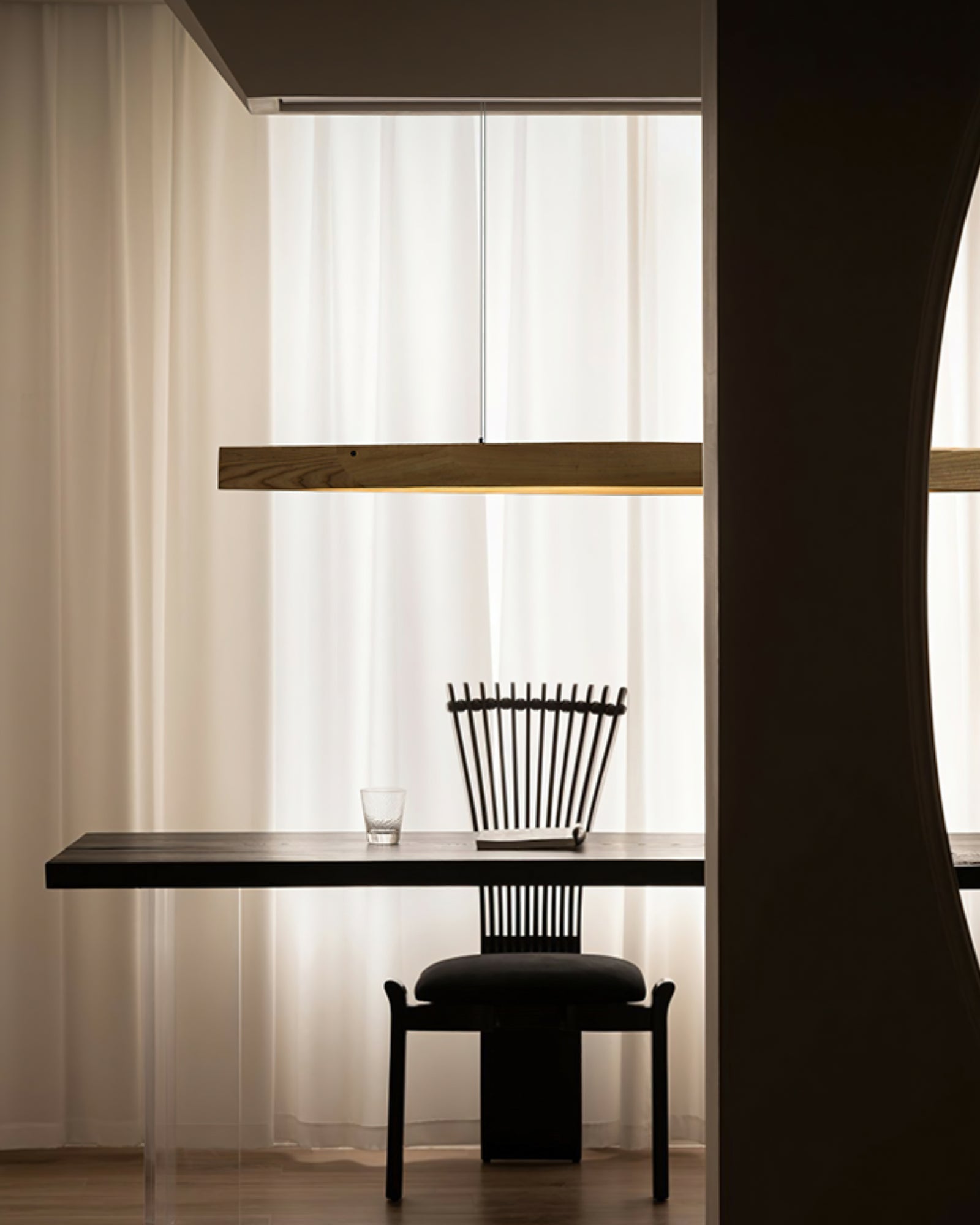 Cendara Wood Scandinavian Pendant Lamp - Letslighting