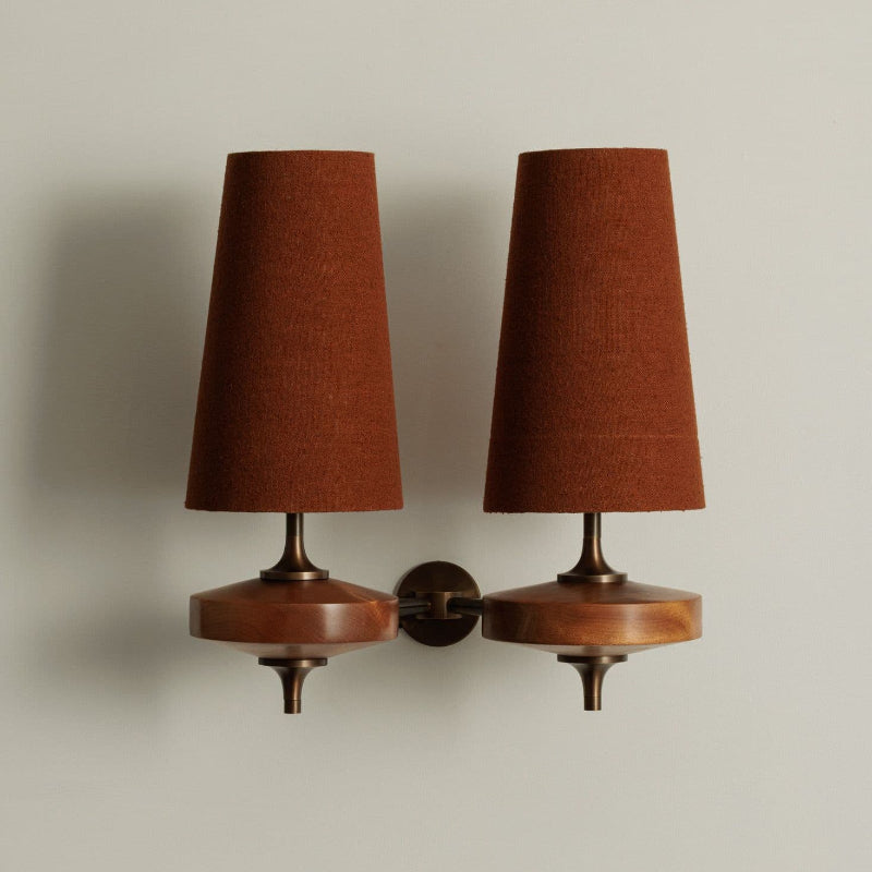 Nydorisra Vintage Antique Brass Wall Lamp - Letslighting