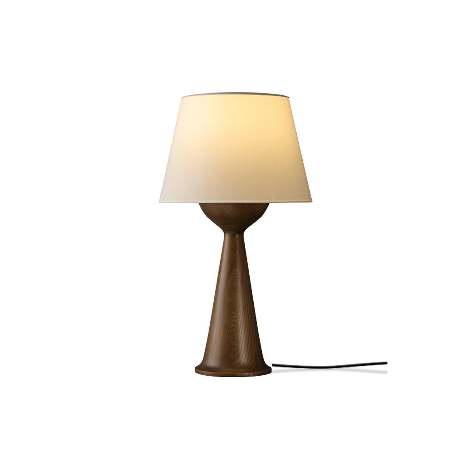 Tempo Vintage Wood Table Lamp - Letslighting