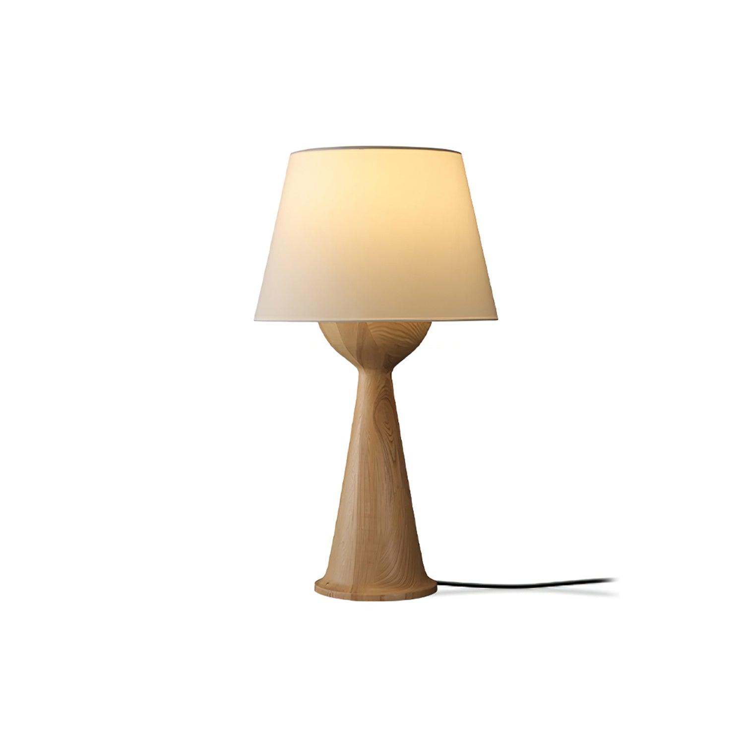 Tempo Vintage Wood Table Lamp - Letslighting