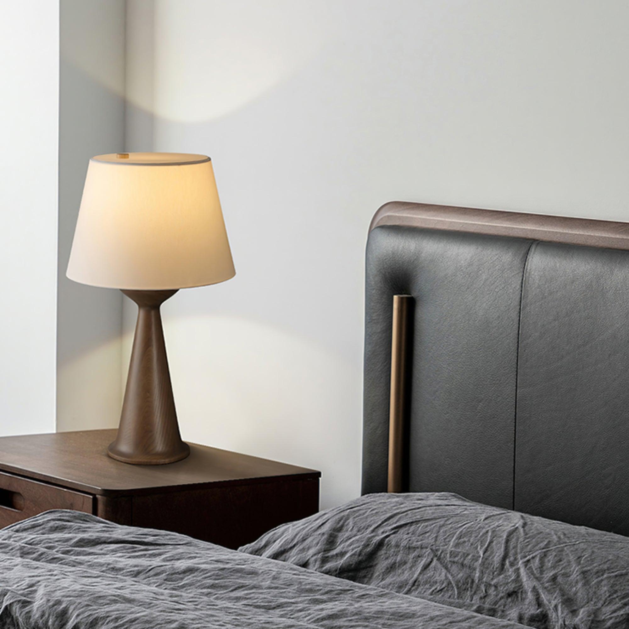 Tempo Vintage Wood Table Lamp - Letslighting