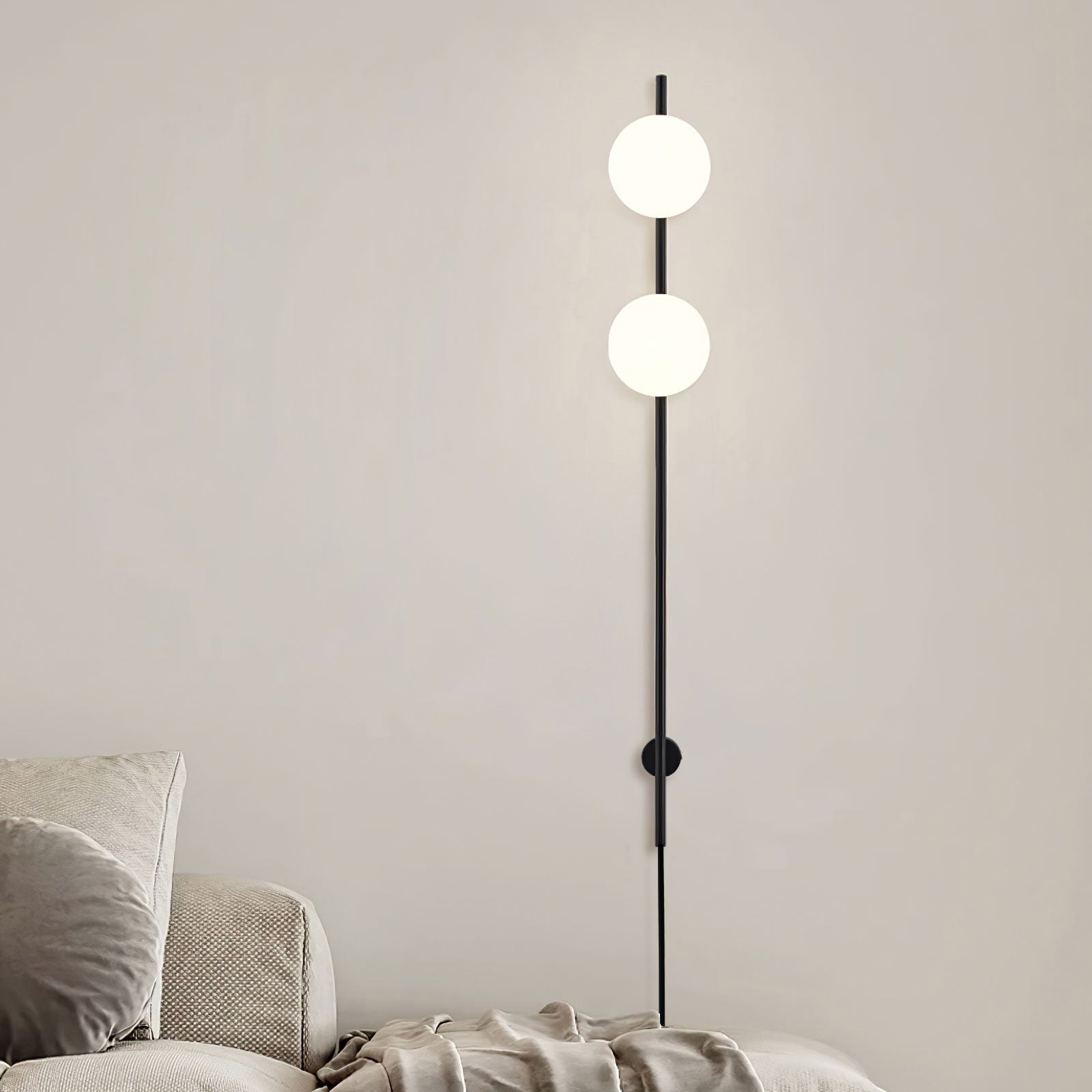 Evshaora Modern Minimalist Glass Wall Light - Letslighting