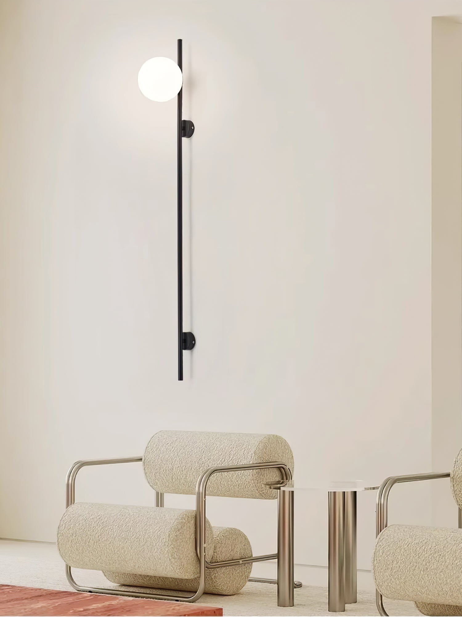 Vitheiel Modern Minimalist Glass Wall Light - Letslighting
