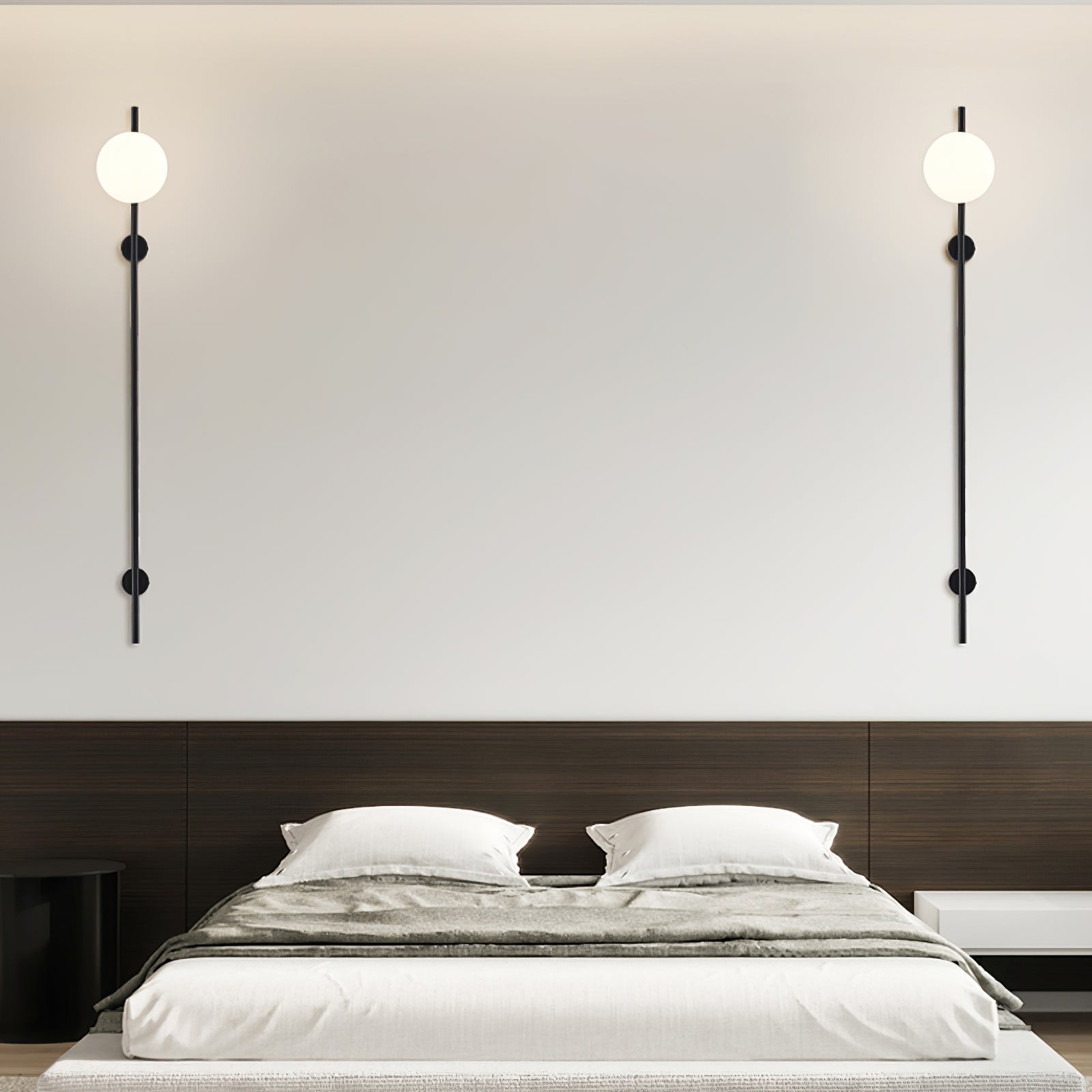 Vitheiel Modern Minimalist Glass Wall Light - Letslighting
