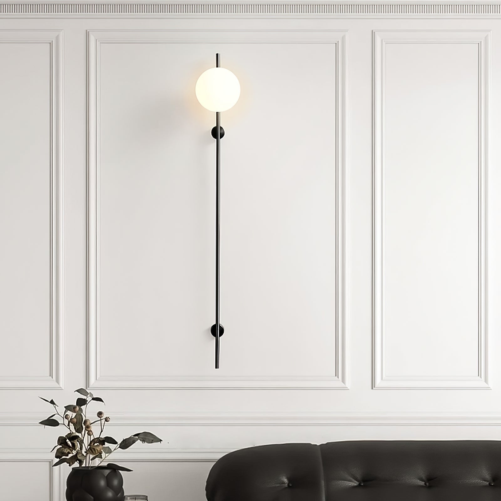 Vitheiel Modern Minimalist Glass Wall Light - Letslighting