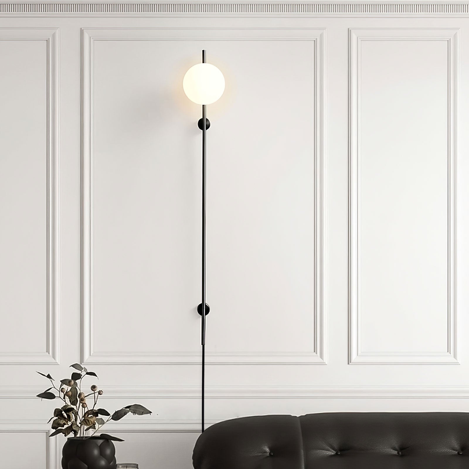 Evshaora Modern Minimalist Glass Wall Light - Letslighting