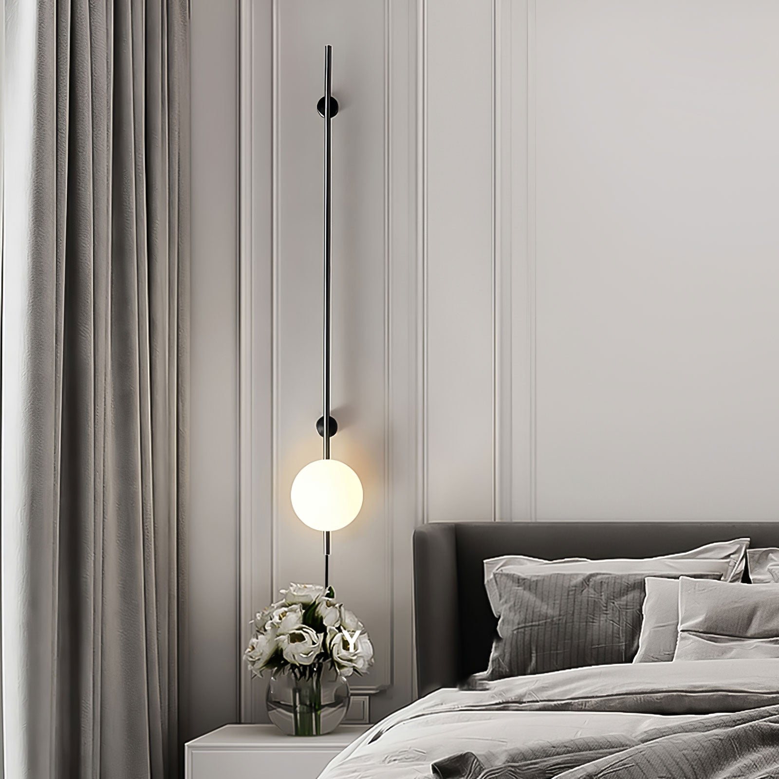 Evshaora Modern Minimalist Glass Wall Light - Letslighting